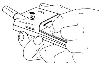 SONY ERICSSON T10S - Retrait de la carte SIM - 2