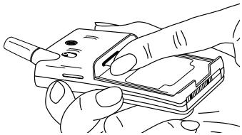SONY ERICSSON T10S - Insertion de la carte SIM - 2