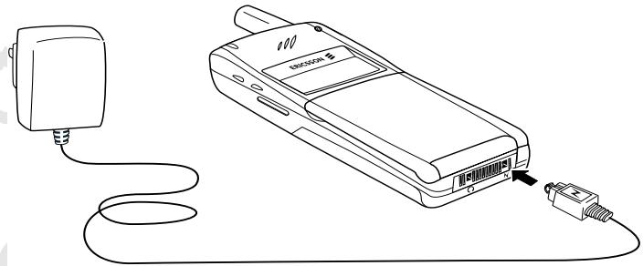 SONY ERICSSON T10S - Recharge de la batterie - 1