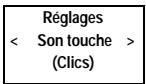SONY ERICSSON T10S - Déplacement et sélection - 5