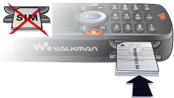 SONY ERICSSON W810I - Pour insérer ou retirer un memory stick PRO duo tm - 1