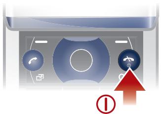 SONY ERICSSON U10 - Mise sous tension du téléphone - 1