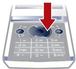 SONY ERICSSON U10 - Navigation - 1