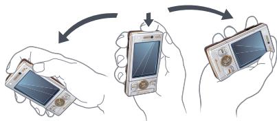 SONY ERICSSON W715 - Pour changer de plage - 1