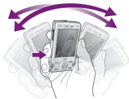 SONY ERICSSON W995 - Pour lire les plages dans un ordre aléatoire - 1