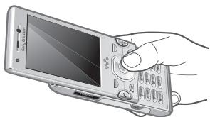 SONY ERICSSON W995 - Utilisation du GPS - 1