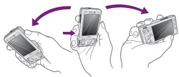SONY ERICSSON W995 - Pour changer de plage - 1