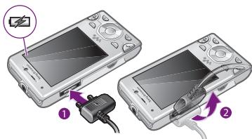 SONY ERICSSON W995 - Pour charger la batterie - 1