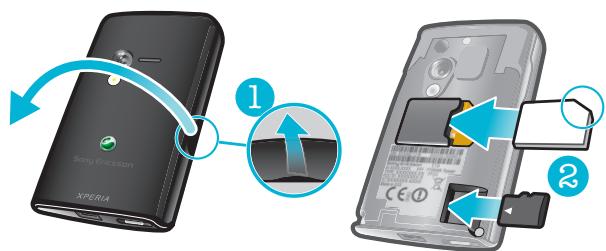 SONY ERICSSON XPERIA X10 MINI - Assemblage - 1