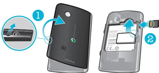 SONY ERICSSON XPERIA X10 MINI PRO - Assemblage - 1