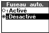 SONY ERICSSON R520 - Heure et date - 3