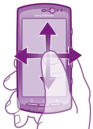 SONY ERICSSON XPERIA KYNO - Défilament - 2