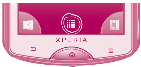 SONY ERICSSON XPERIA MINI - Pour ouvrir l'écran des applications - 1