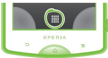 SONY ERICSSON XPERIA MINI PRO - Écran des applications - 1