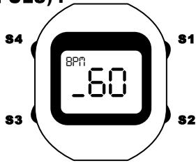GEONAUTE CARDIO CW - - Mode cardio (PULS) : - 1