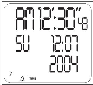 GEONAUTE CHRONO 700 - Mode heure/date (TIME) - 1