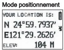 GEONAUTE GPS KEYMAZE 300 - / Navigation dans les menus - 2