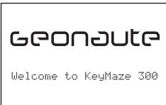 GEONAUTE GPS KEYMAZE 300 - Einsatzen des KeyMaze 300 Go - 1