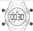 GEONAUTE MONTRE SPORT SYNKRON 200 - Réglage de l'alarme : - 1
