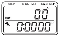 GEONAUTE PODOMETRE DISTA F700 - Cet apparéil dispose de 4 modes d'affichage différents : - 3
