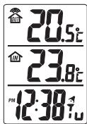 GEONAUTE STATION METEO WS300 TLL - EXPLICATION DE CHACUN DES AFFICHAGES - 1