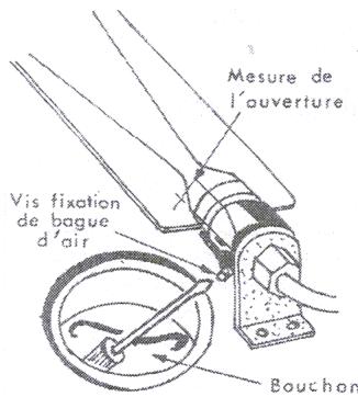 ROSIERES D2 GIL - REGLAGE DES BAGUES D'AIR - 1
