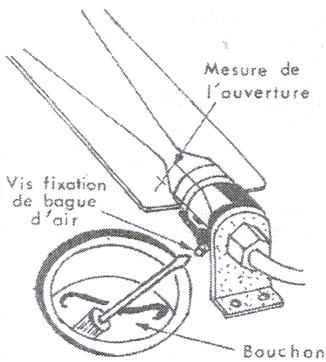 ROSIERES D2 GL - REGLAGE DES BAGUES D'AIR - 1