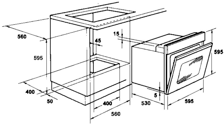 ROSIERES FC 3163 IN - Four autonettoyant par catalyse - 1