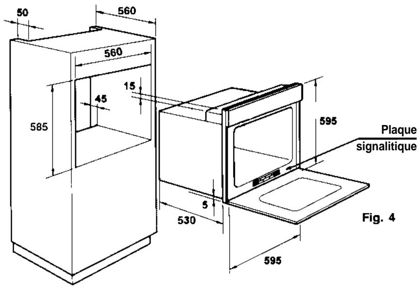 ROSIERES FC 3163 IN - Four autonettoyant par catalyse - 2