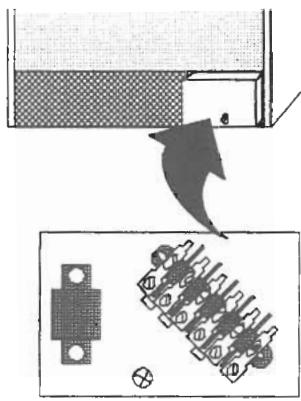 ROSIERES 541 - Raccordement aux bornes de la cuisineires - 1