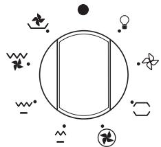 ROSIERES PG90 - Oven thermostat knob - 1