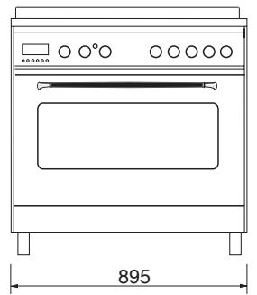 ROSIERES PG90 - DIMENSIONS D'ENCOMBREMENT - 1