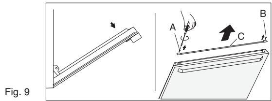 ROSIERES PG90 - The interior glass of the oven - 1
