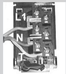 ROSIERES TRIPLE 10G - Exemple deraccordement en monophasé. - 2