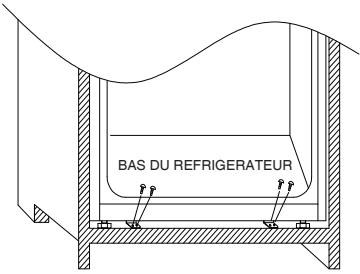 ROSIERES RBLP3683/3 - INSTALLATION DE L'APPAREIL DANS LA COLONNE - 4