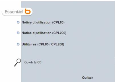 ESSENTIELB BE ENERGIC - Paramètres de configuration de l'utilitaire - 1
