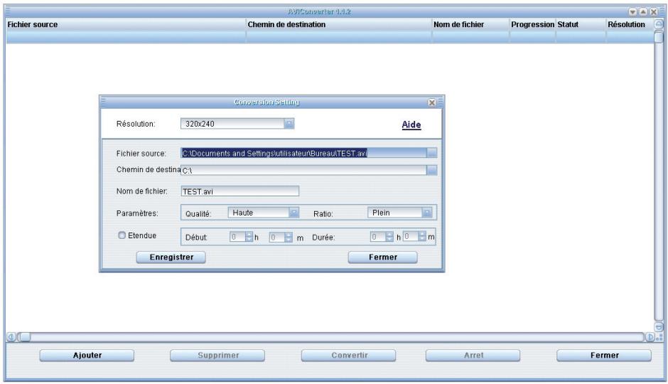 ESSENTIELB COSY POP - Installation du logiciel AVI converter - 7