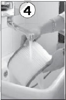 ESSENTIELB EAC 181 CENIZA - Nettoyage et remplacement du filtre (E) - 2