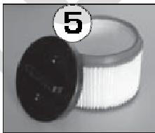 ESSENTIELB EAC 181 CENIZA - Nettoyage et remplacement du filtre (E) - 3