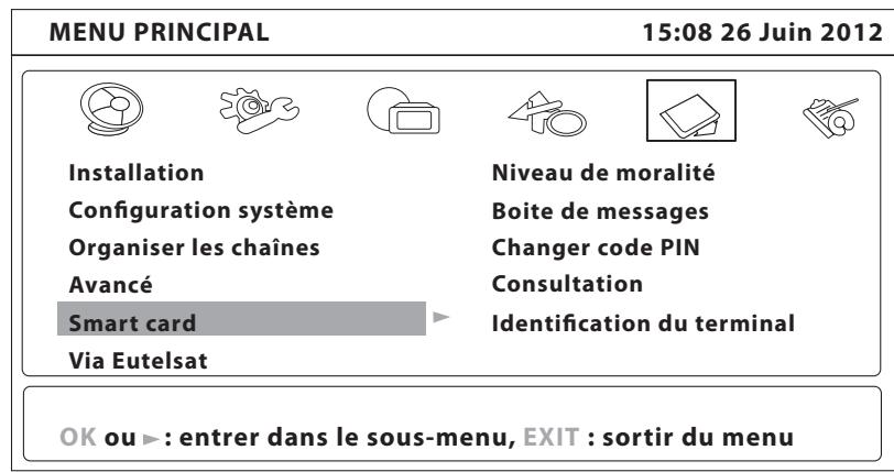 ESSENTIELB EASY SD FRANSAT - MENUSMART CARD - 1