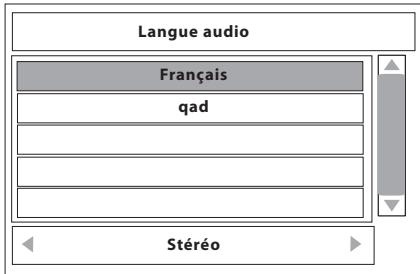 ESSENTIELB EASY SD FRANSAT - SELECTIONNER LA LANGUAGE AUDIO - 1