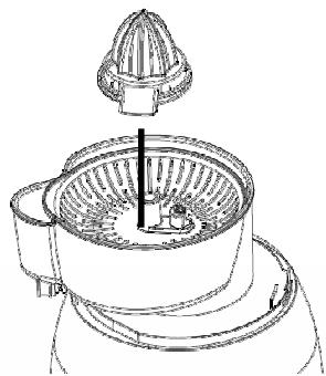 ESSENTIELB ERBT 901 SWING - Utilisation du presse-agrumes - 3