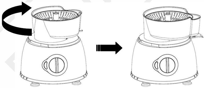 ESSENTIELB ERBT 901 SWING - Utilisation du presse-agrumes - 2
