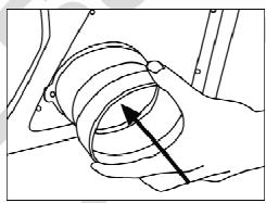 ESSENTIELB ESLE 7D1 - Raccord du tuyau d'aération : - 1