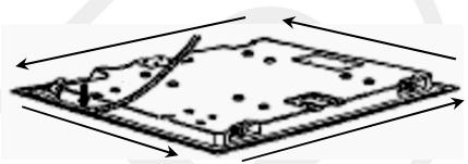 ESSENTIELB ETG 43I,  ETG 53I - 2) Fixation de la table - 2