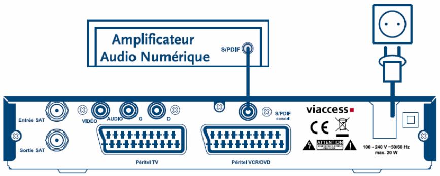ESSENTIELB HOMELY - Branchements audio (Sortie optique numérique) - 1