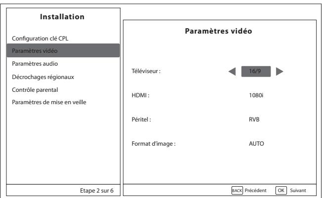 ESSENTIELB MAGICREADY BASE HD TNTSAT,  MAGICREADY NOMADE HD TNTSAT - Paramètres video - 1
