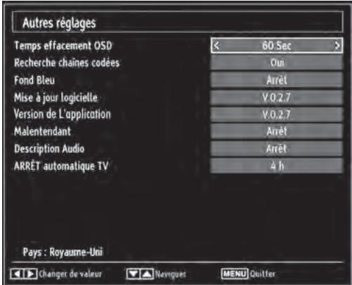 ESSENTIELB MELIA - Configuration des autres réglages - 1