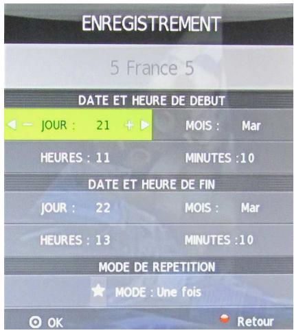 ESSENTIELB MINEO - PROGRAMMER UN ENREGISTREMENT - 1