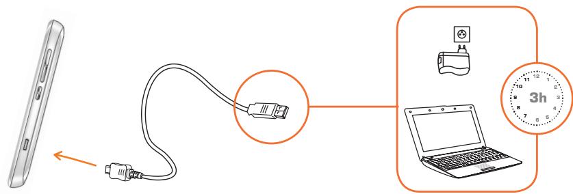 ESSENTIELB ONYX - Insérer et charger la batterie - 1